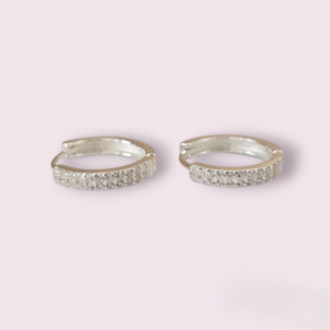 BRINCO ARGOLA COM STRASS