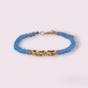 PULSEIRA BOLINHAS AZUIS LOVE