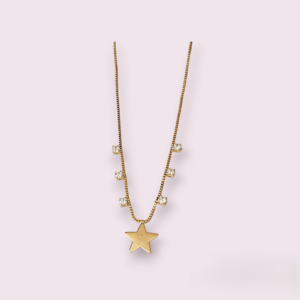 COLAR ESTRELA E ZIRCÔNIAS