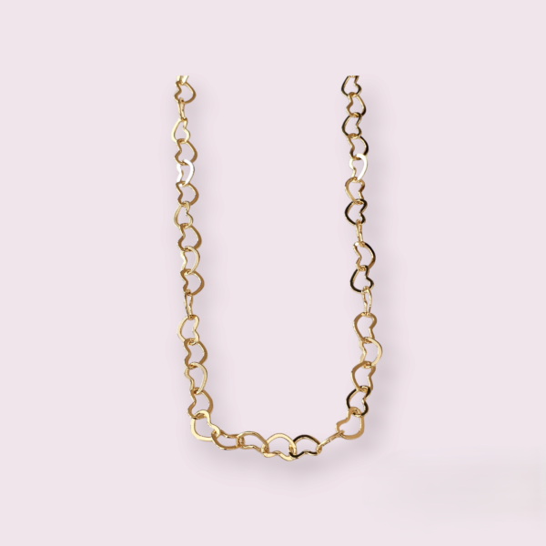 CHOKER CORAÇÕES ENTRELAÇADOS