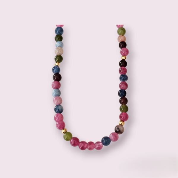 CHOKER BOLINHAS COLORIDAS