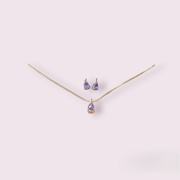 CONJUNTO GOTA LILÁS